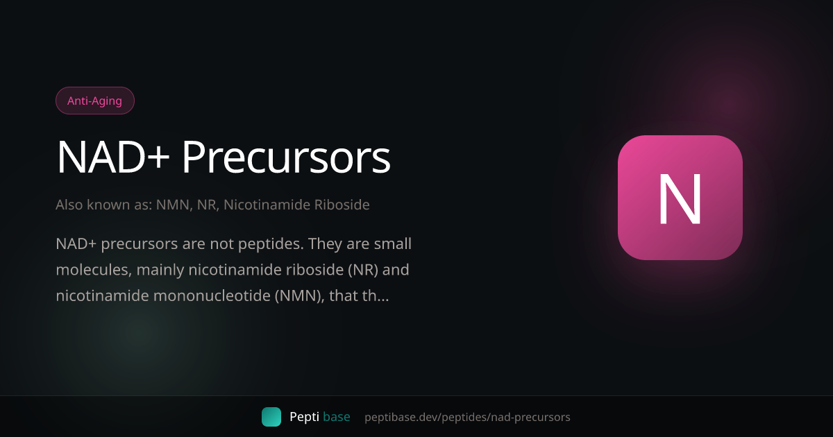 NAD+ Precursors: What the Research Actually Shows (2026)