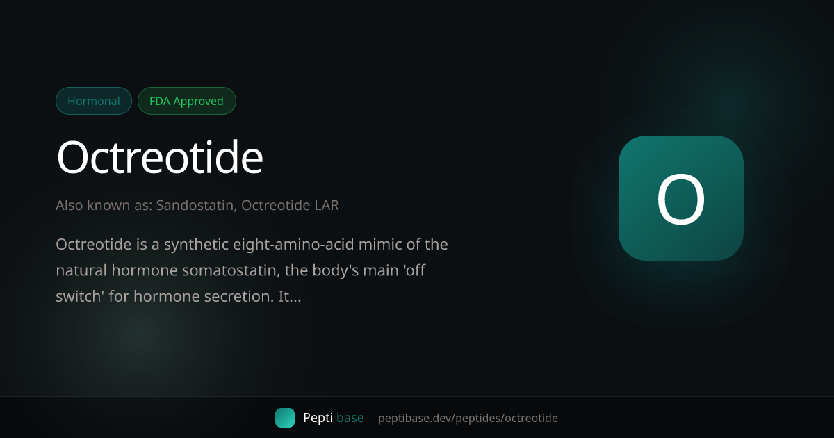 Octreotide: What the Research Actually Shows (FDA Approved) (2026)